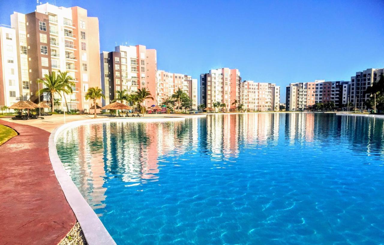 Escape Al Caribe Con Una Vista Impresionante En Pilarita'S Dream Lagoons كانكون المظهر الخارجي الصورة