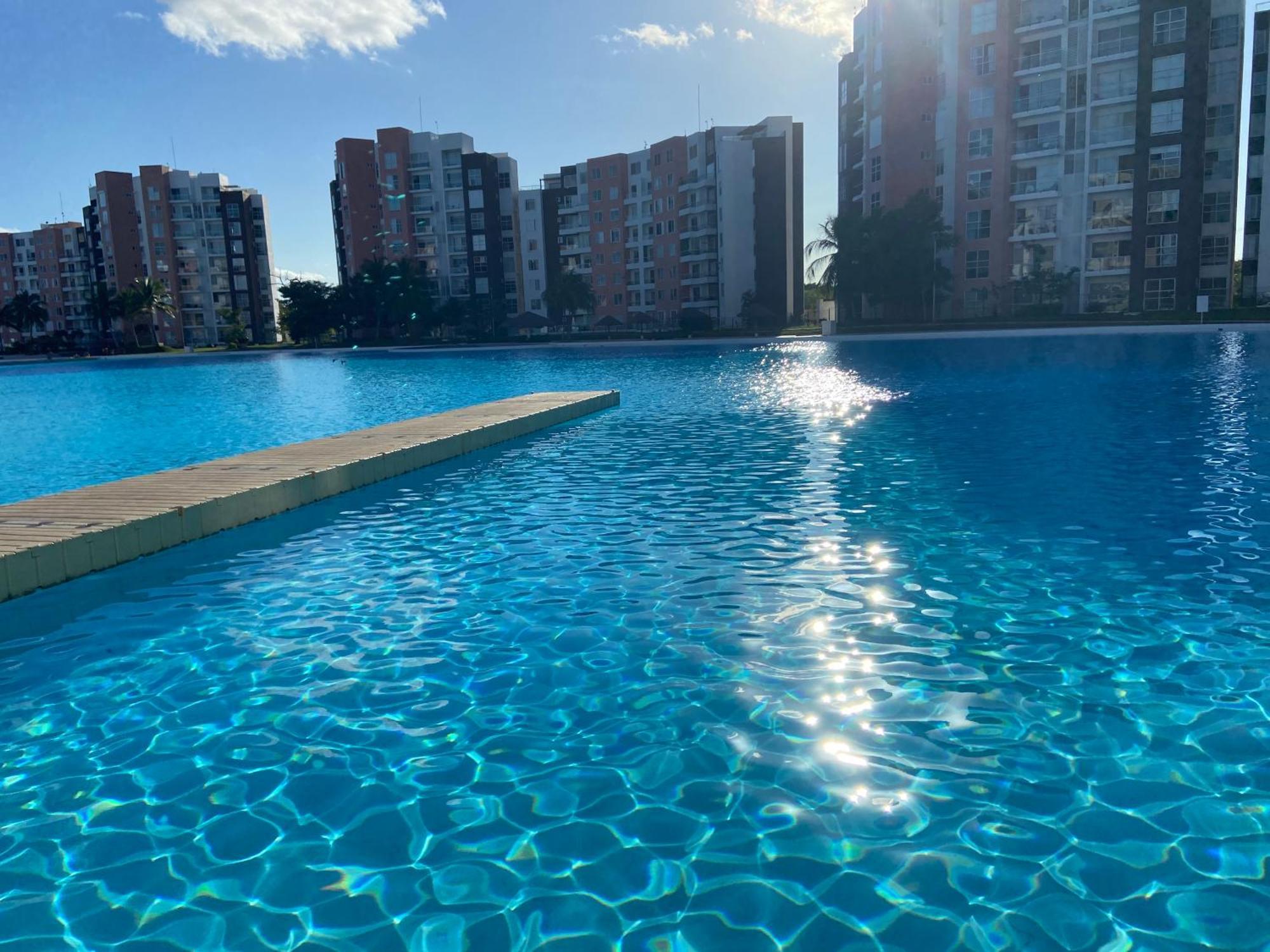 Escape Al Caribe Con Una Vista Impresionante En Pilarita'S Dream Lagoons كانكون المظهر الخارجي الصورة